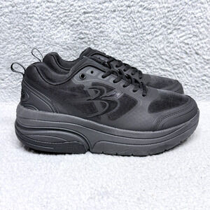 Gravity Defyer Ion Womens Size 9 Wide Walking Shoes Black